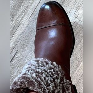 UGG Real Fur Boots - Size 8